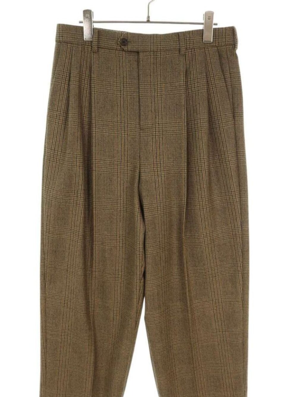 Celine Skate Prince of Wales Check Long Pants 48